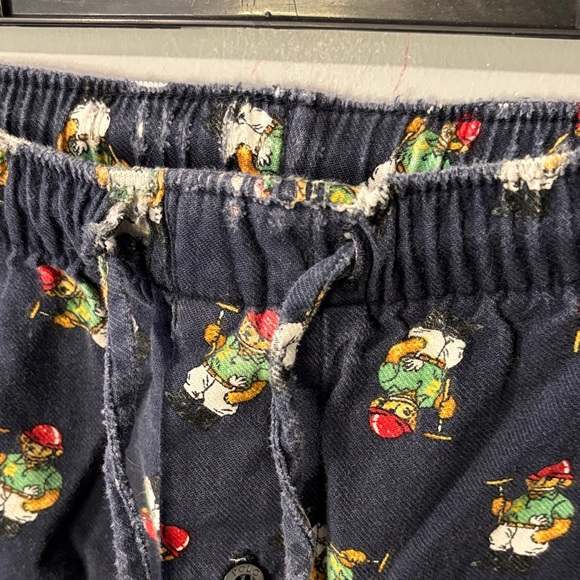 Polo Ralph Lauren Other - Vintage Polo Ralph Lauren Polo Bear Navy Pajama Pants 1990s Collectible